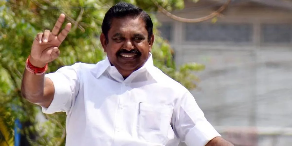 ADMK Chief Secretary Edappadi Palanisamy