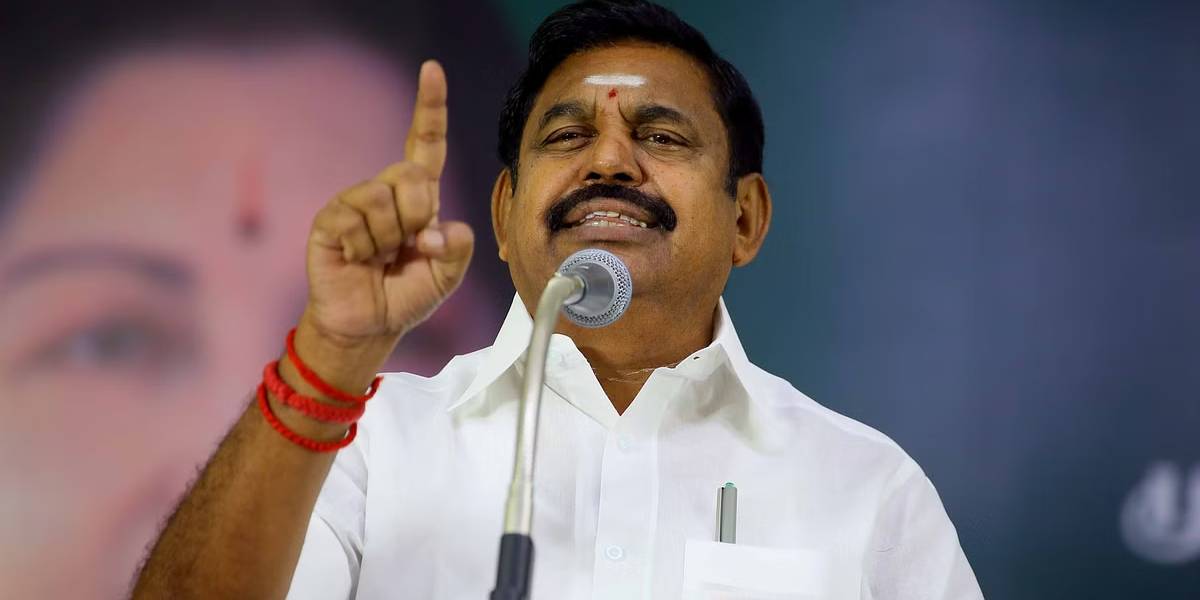 ADMK Chief secretary Edappadi Palanisamy