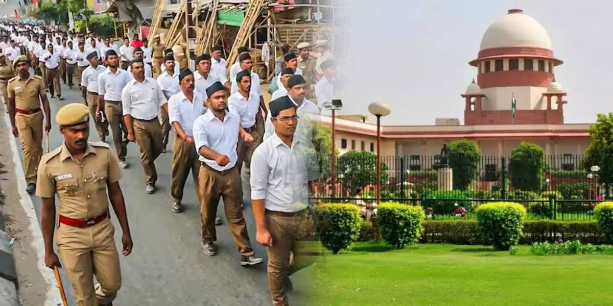 RSS Rally - Supreme court of India