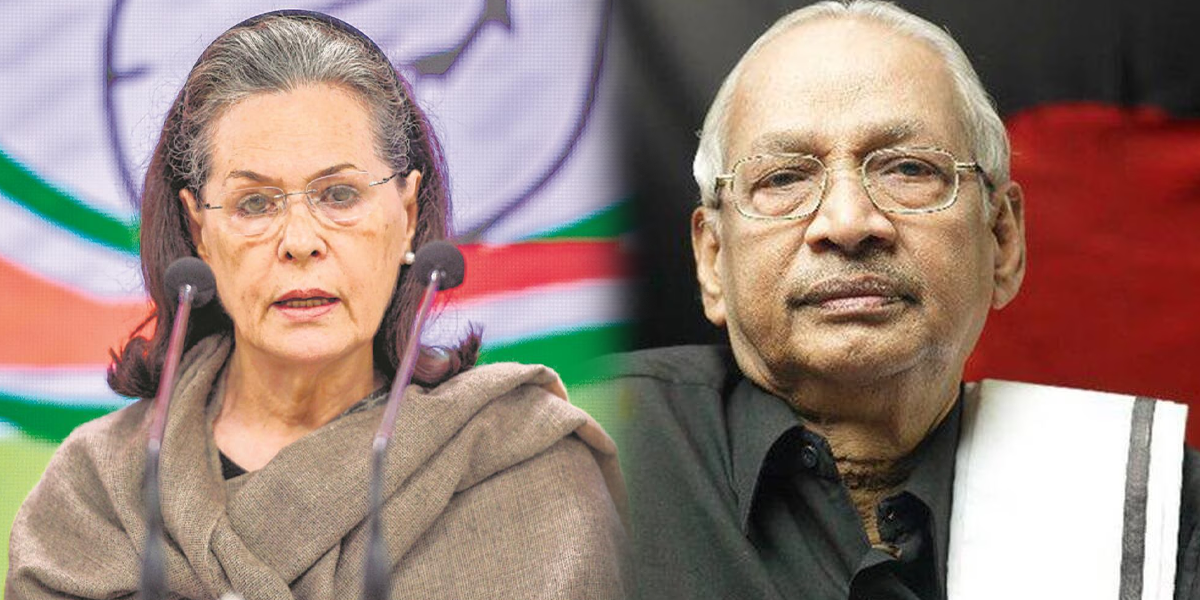 sonia gandhi - k veeramani