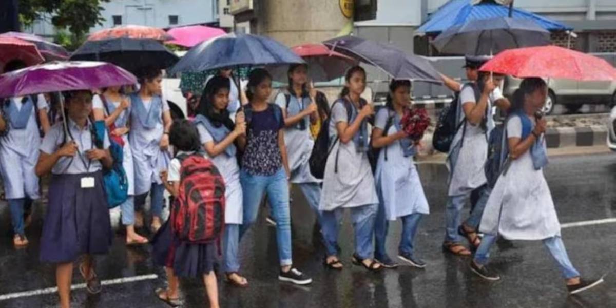 Michaung Cyclone - Thiruvannamalai School leave