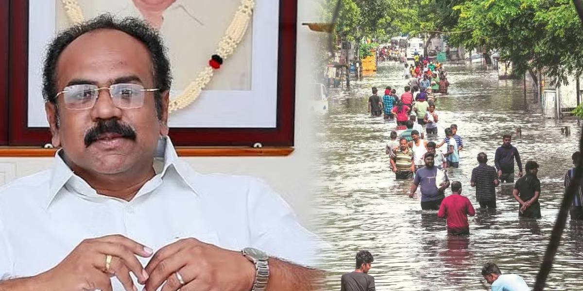 Minister Thanggam thennarasu says about Michaung cyclone rescue