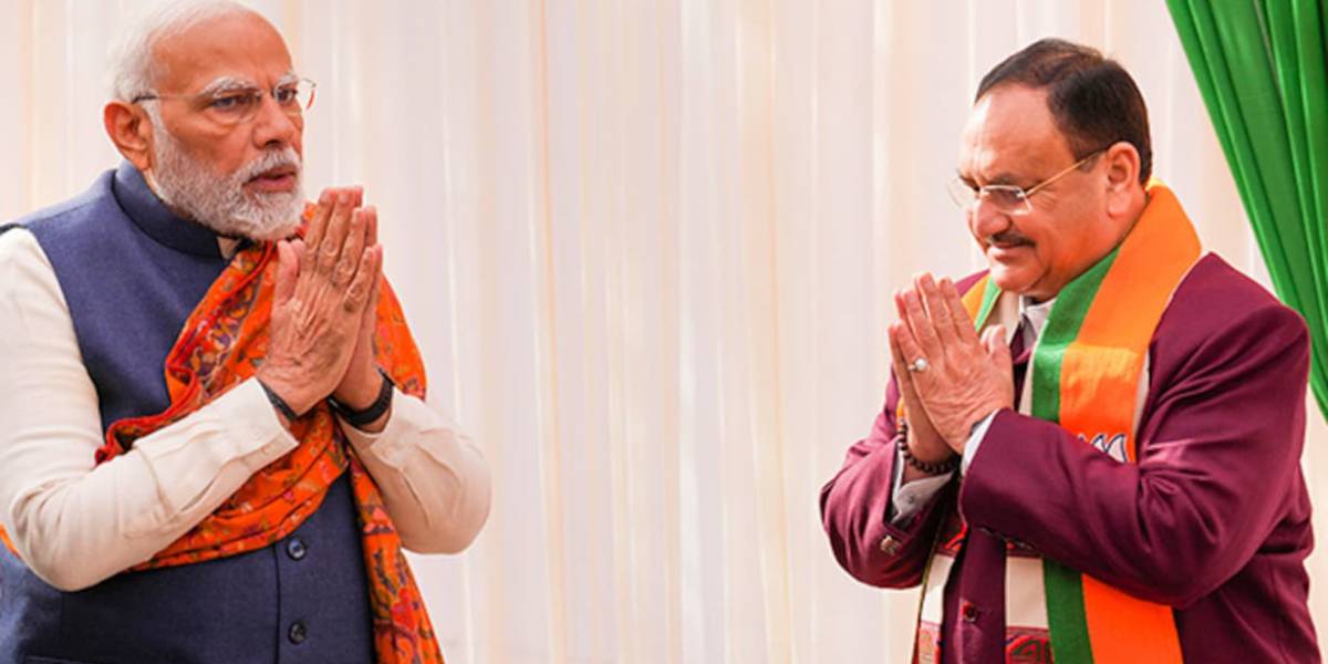 PM Modi - JP Nadda