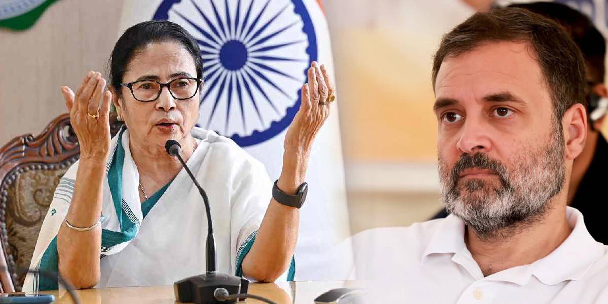 WB CM Mamata Banarjee - Congress MP Rahulgandhi