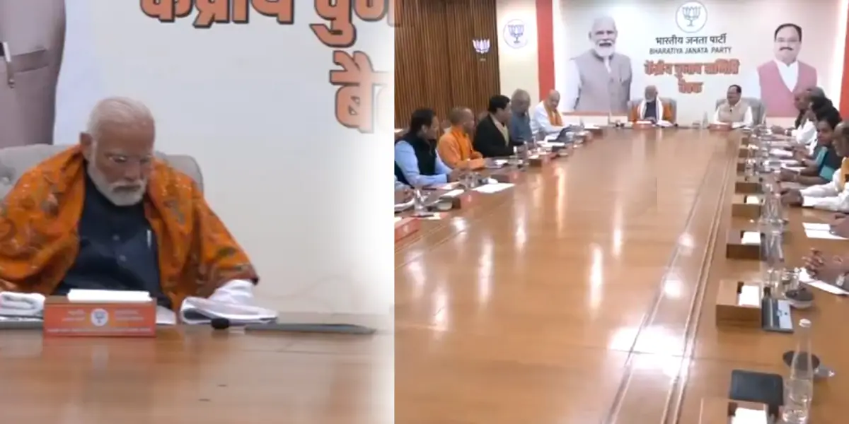 Meeting in BJP Head quarters