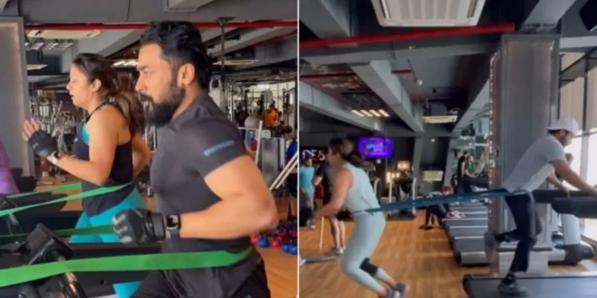 jyothika suriya workout