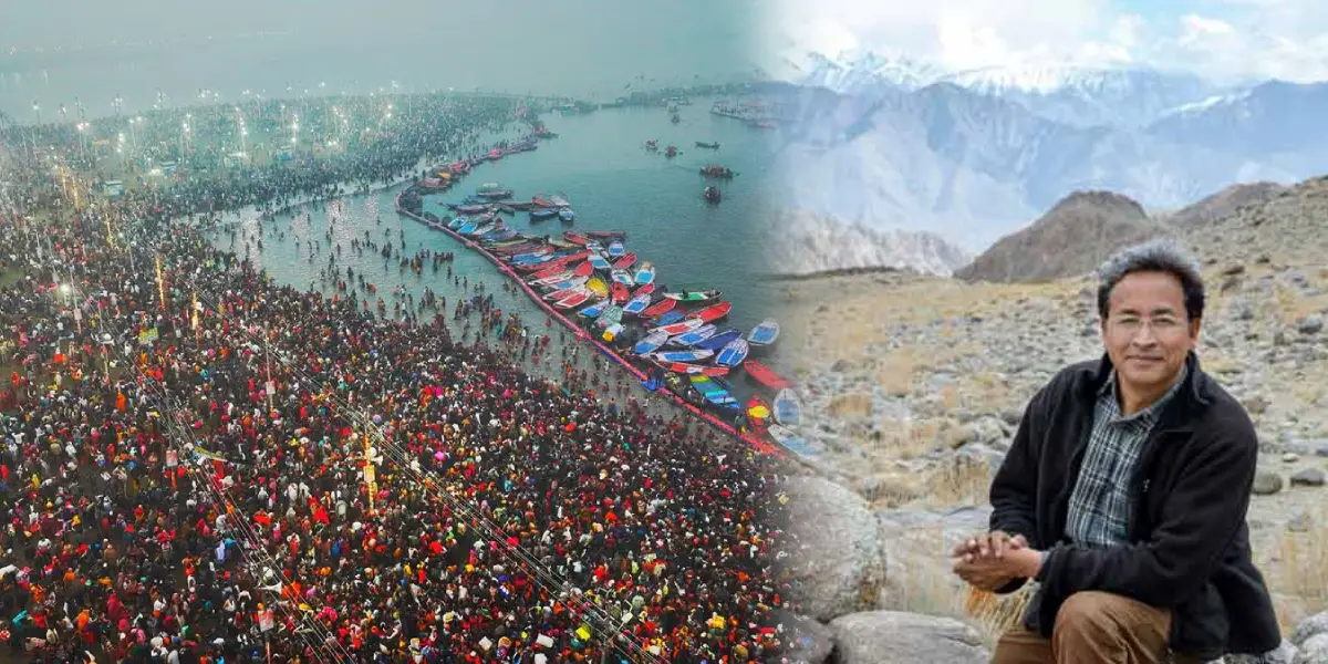 Maha Kumbh Mela 2025 - Sonam Wangchuk