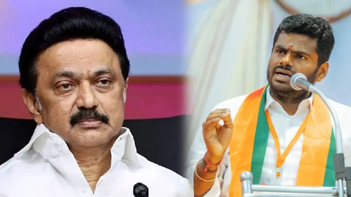 TN CM MK Stalin - TN BJP Leader Annamalai