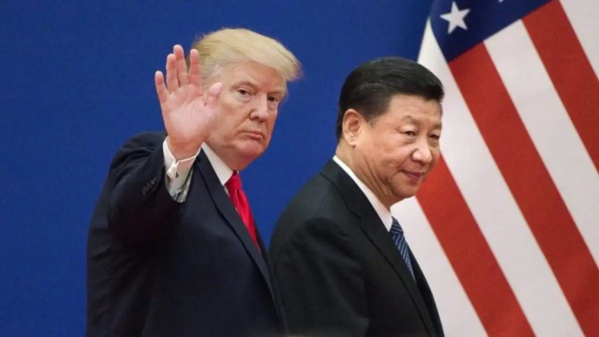 US President Trump - China President