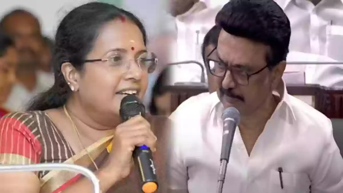 Vanathi Srinivasan - mk stalin