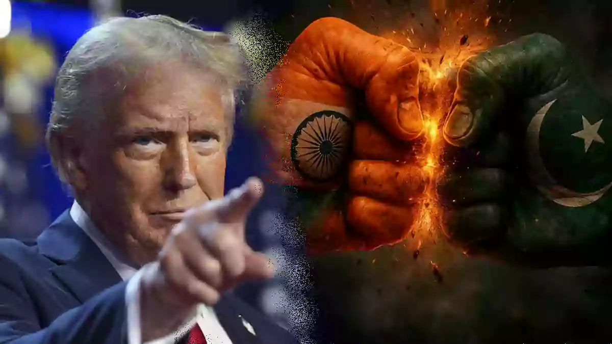 Donald Trump speech ind vs pak war