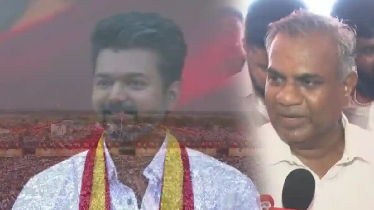 tvk vijay maanadu N. Anand