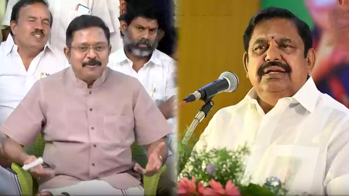 Edappadi Palanisamy -TTV Dhinakaran
