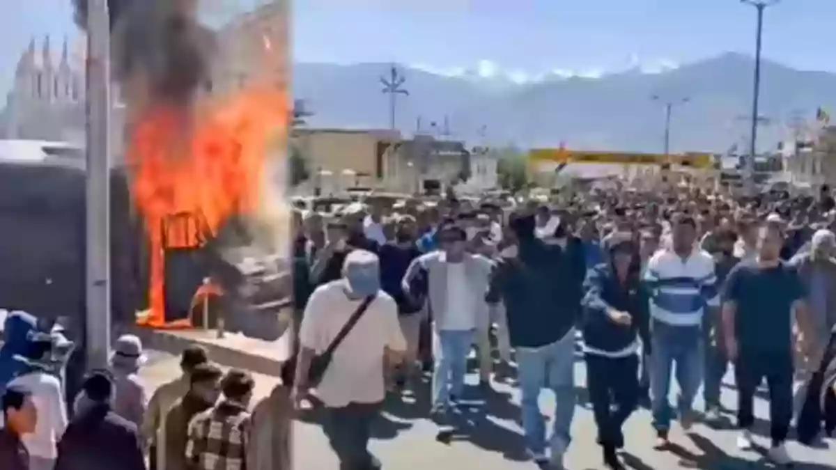 Ladakh Protest