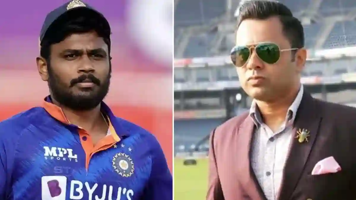 Sanju Samson and Aakash Chopra