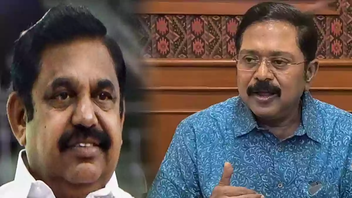 TTV Dhinakaran - Edappadi Palaniswami