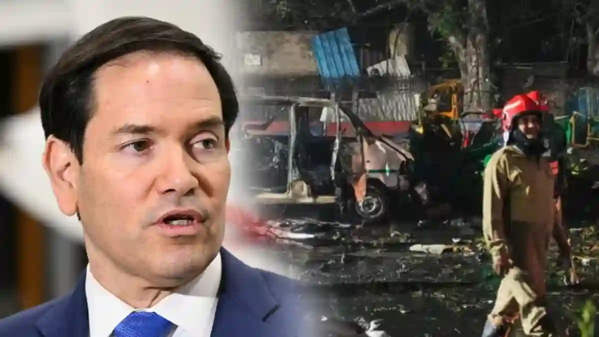 Marco Rubio Delhi Car Blast