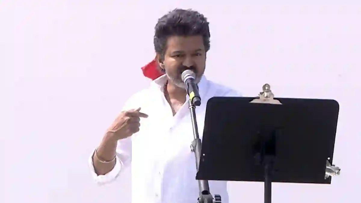 vijay about dmk