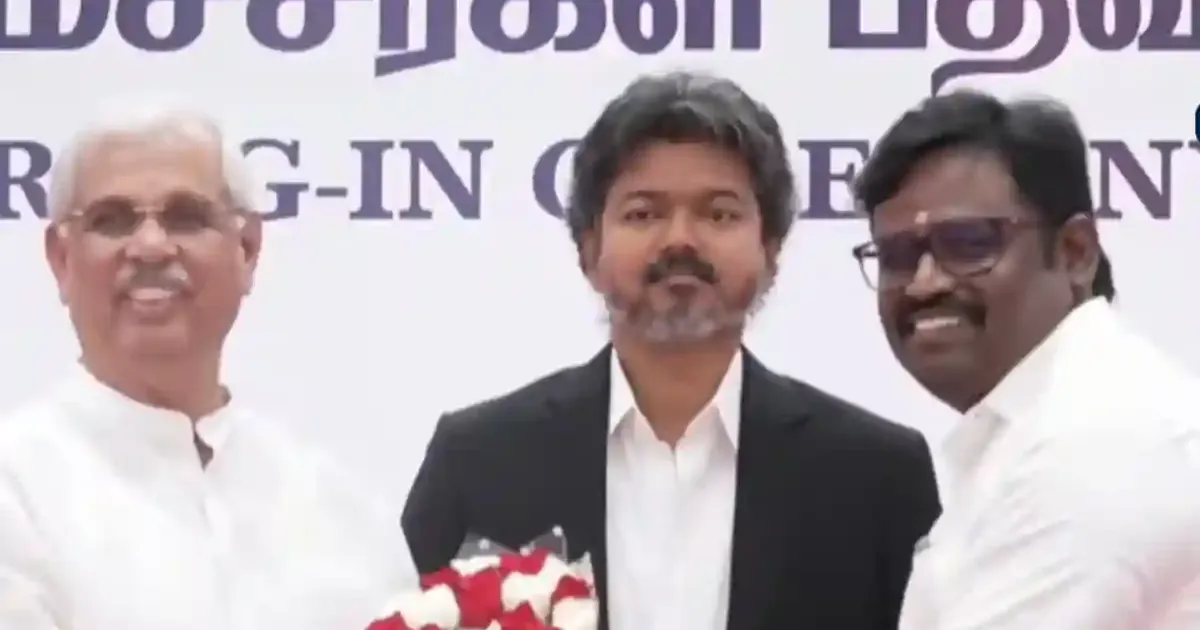 யாருக்கு என்ன துறை? முதல்வர் விஜய் அமைச்சரவையின் முழு இலாகா பட்டியல் வெளியீடு!