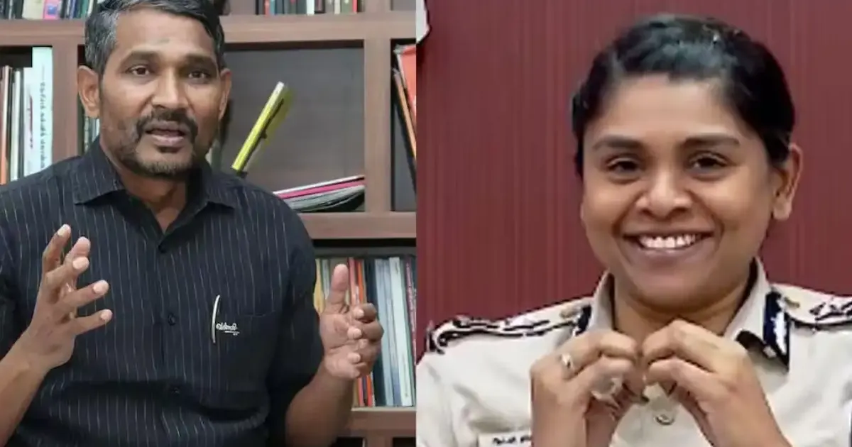 அதிகாரிகள் முறைத்துக் கொண்டே இருக்க வேண்டுமா? சிரிக்கவே கூடாதா? - வன்னி அரசு