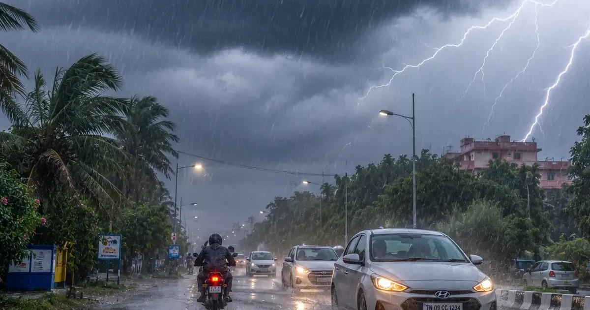 இடி, மின்னலுடன் கனமழை! சேலம், நீலகிரி உட்பட 5 மாவட்டங்களுக்கு வானிலை மையம் அலர்ட்!