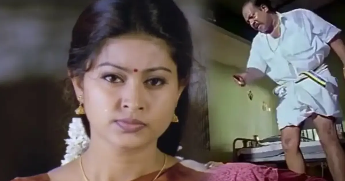 வயிற்றில் எட்டி உதைத்த நடிகர்... கேரவனில் கதறி அழுத சினேகா!