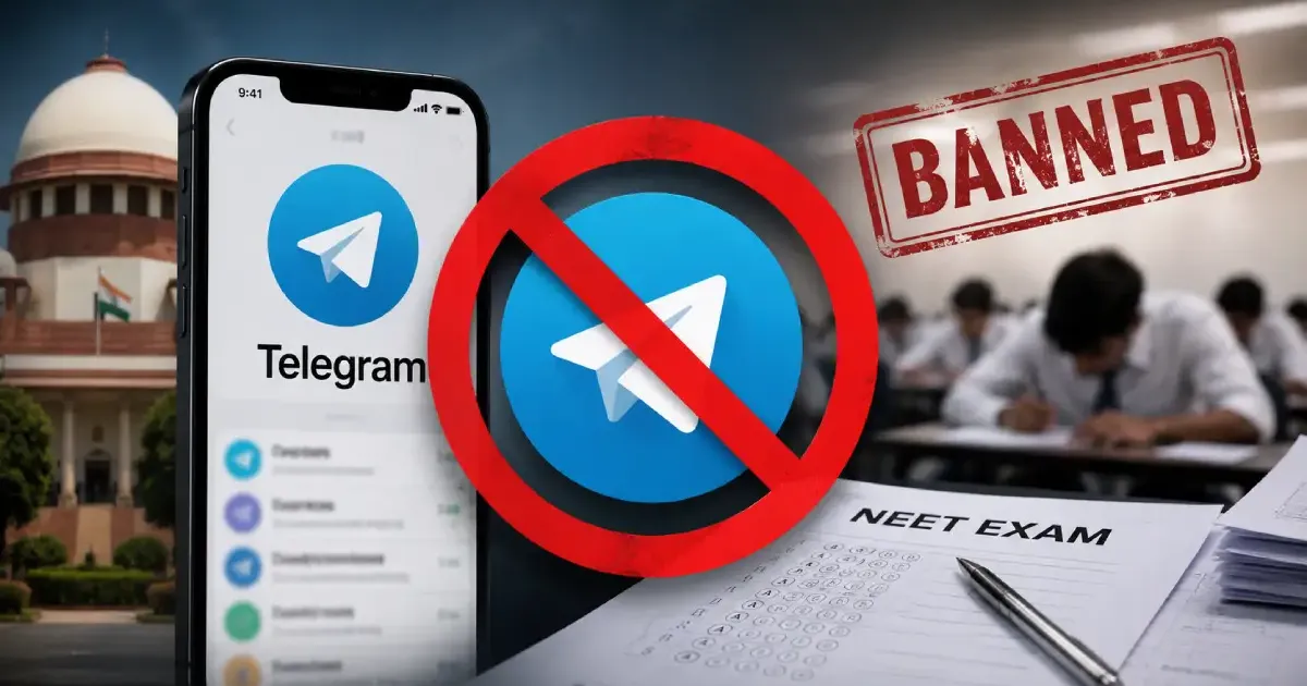 வினாத்தாள் கசிவு... நாடு முழுவதும் முடக்கப்பட்ட டெலிகிராம்! அரசு எடுத்த அதிரடி முடிவு!
