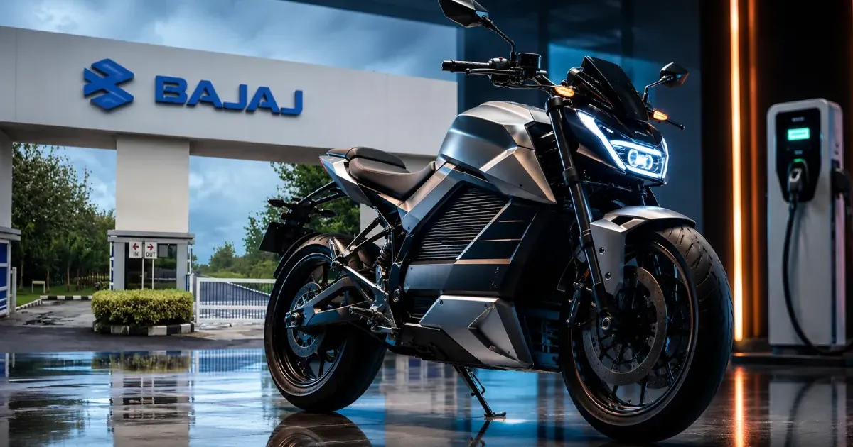 150–220 கி.மீ வரை மைலேஜ்?முதல்  Electric Bike-ஐ களமிறக்கும் பஜாஜ்!